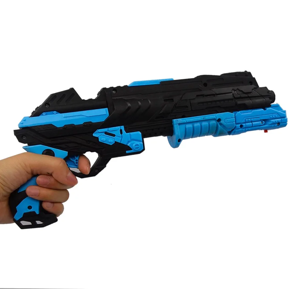 Dropshipping Crystal Bullet Gun Toy 2 Colors Long Range Infrared Ray Soft Bullet Water Bullet Double Mode For Kids Toy Gift