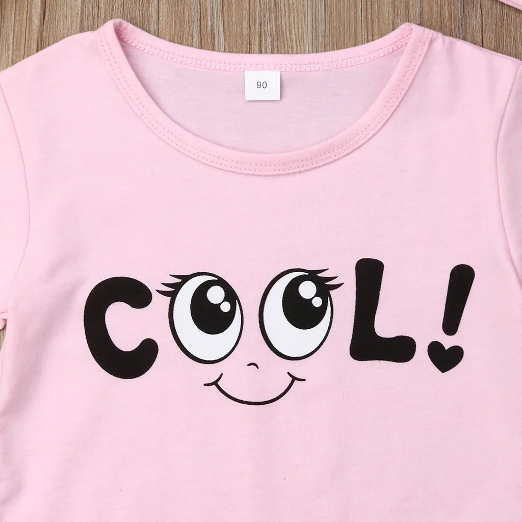 Комплекты одежды для маленьких девочек летняя одежда для малышей футболка с рисунком+ джинсовые шорты+ повязка на голову, От 2 до 5 лет одежды для девочек