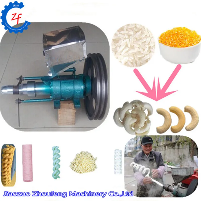 Maize puffing machine corn puffs extruder extruding machine rice puff