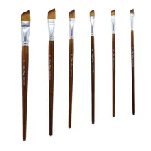 ZhuTing нейлон волос художника кисти Акварельные Actylic масляная краска ing краски Бурш набор 6 шт