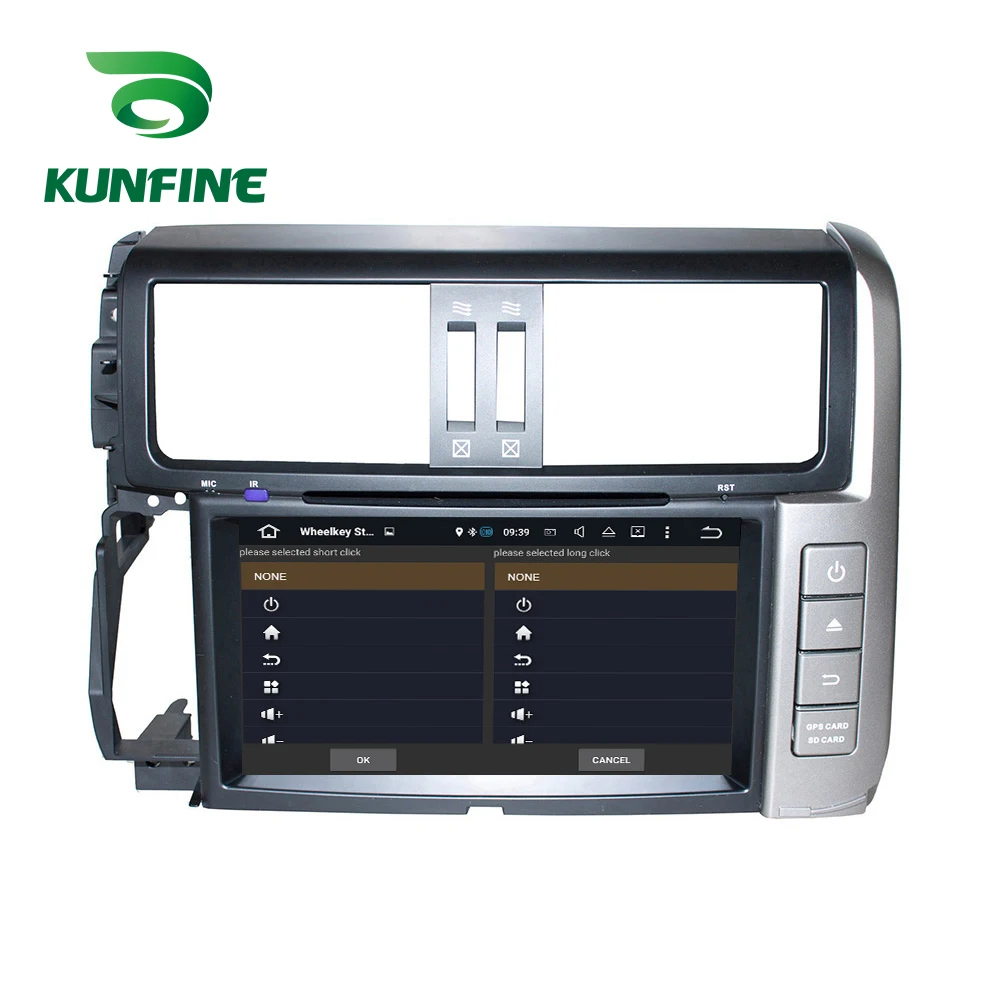 Sale Octa Core 4GB RAM Android 8.0 Car DVD GPS Navigation Multimedia Player Car Stereo for TOYOTA PRADO 2010-2013 Radio Headunit WIFI 2