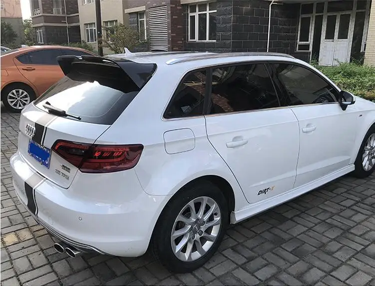 Новое заднее крыло багажника из углеродного волокна спойлер для AUDI A3 S3 хэтчбек по EMS