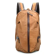 Men’s Fashion Genuine Leather Backpacks Shoulder Business Casual Cow Leather Laptop Bag Travel Bag Large Capacity Backpack J7340