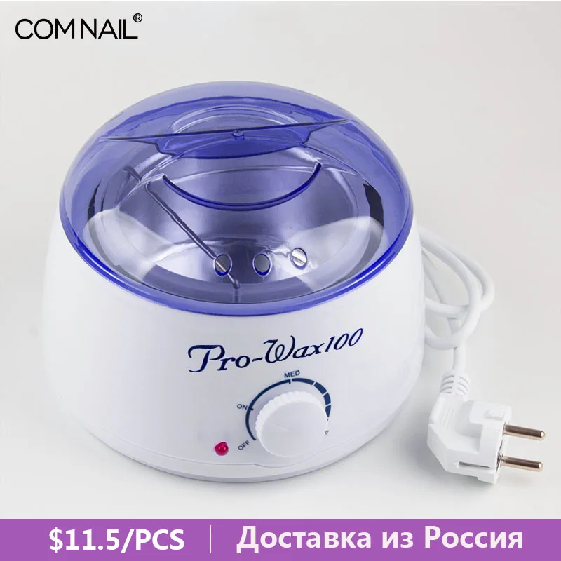 Billig Comnail Haar Removal Tool PRO Wax100 Wachs Heizung Mini SPA Wärmer Wachs Hand Epilierer Schiff Von Russische Lager