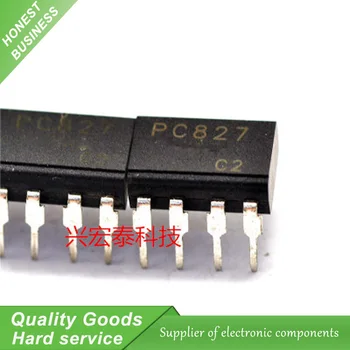 

10PCS PC827 DIP Dual Channel Optocoupler Chip New Original Free Shipping