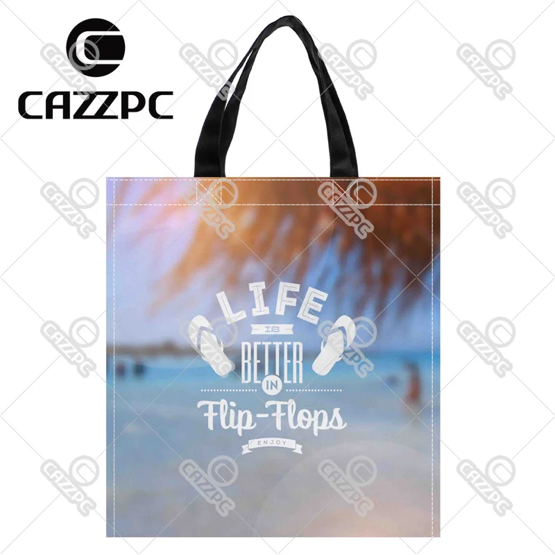 

New York City Brooklyn Bridge Manhattan Closeup Print Nylon Oxford Reusable Shopping Bag Gift Foldable Bag Eco Bag Pack of 2
