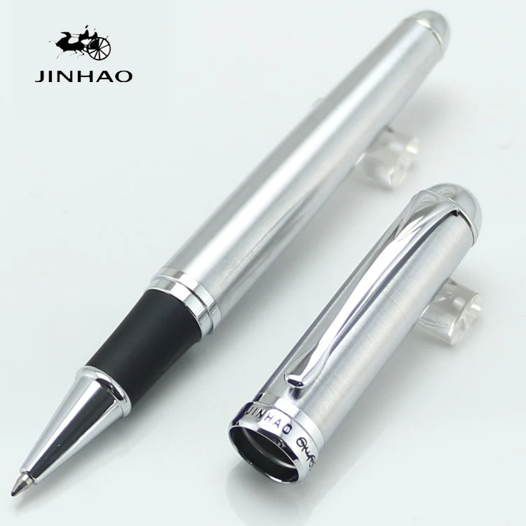 JINHAO 750 благородная роликовая шариковая ручка Argent баррель и Кепка канцелярские школьные и офисные принадлежности Ручки для письма