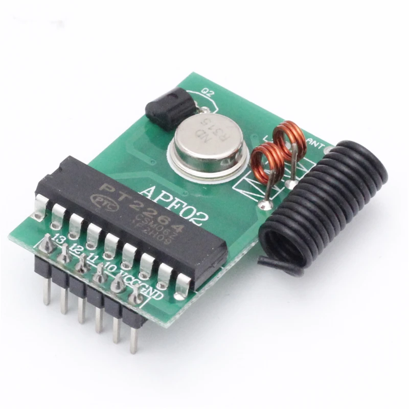High Power 315Mhz RF Wireless Transmitter 4 Channel OOK Fixed Encoder Wireless Module DC 3 9V