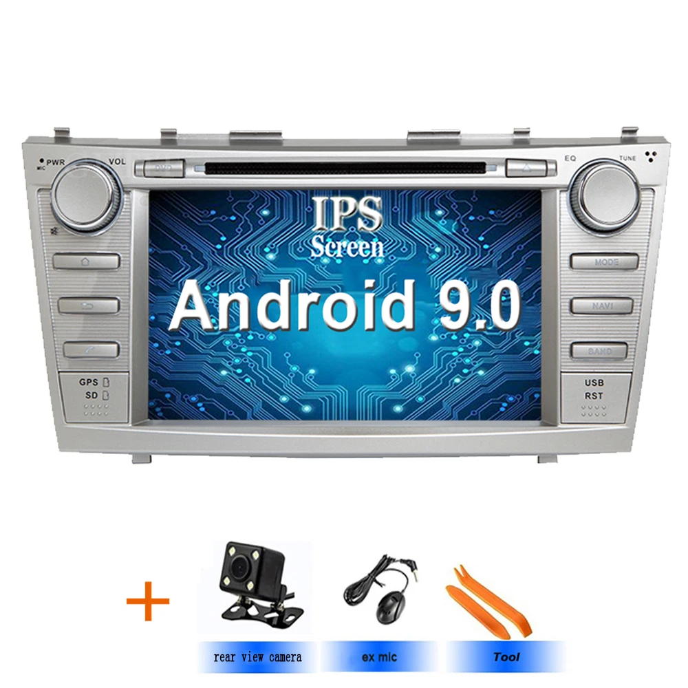 

8" IPS Screen Android 9.0 Car DVD GPS Navigation For Toyota Camry 2007 2008 2009 2010 Head Unit Car Stereo radio with WIFI BT