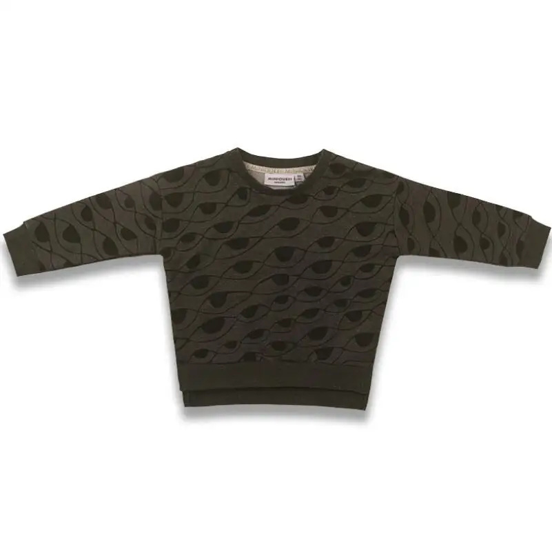 

Kids Fashion Sweatshirt Boys Girls Loose Outwear Tops Baby Kid Active Sweatshirts Long Sleeve T-shirt Black Eye Children Clothes