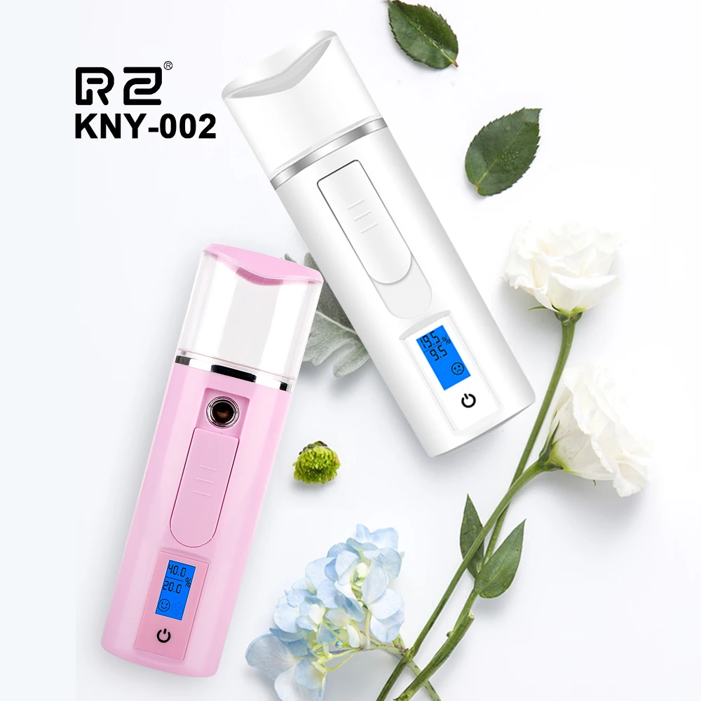

AOPHIA Mini Portable Nano Mist Sprayer USB Facial Body Nebulizer Steamer Moisturizing Skin Care Handy Spray Skin Moisture Test
