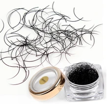C Curl Human Hair Eyelashes Natural Soft False Eyelash Fake Lashes for Professional Eyelash Extension High Quality