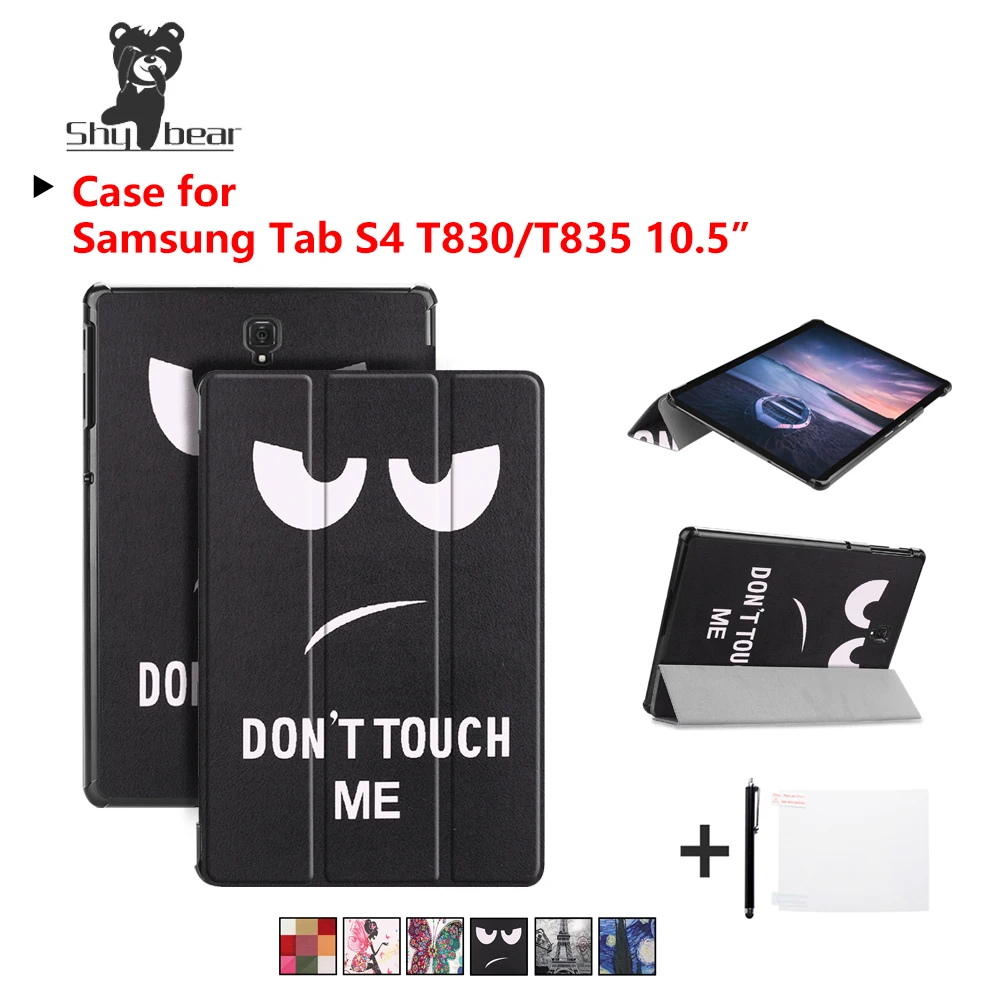 Смарт-чехол для Samsung Galaxy Tab S4 10 5 ''SM-T835 T830 2018 T835 5'' защитный чехол-Книга
