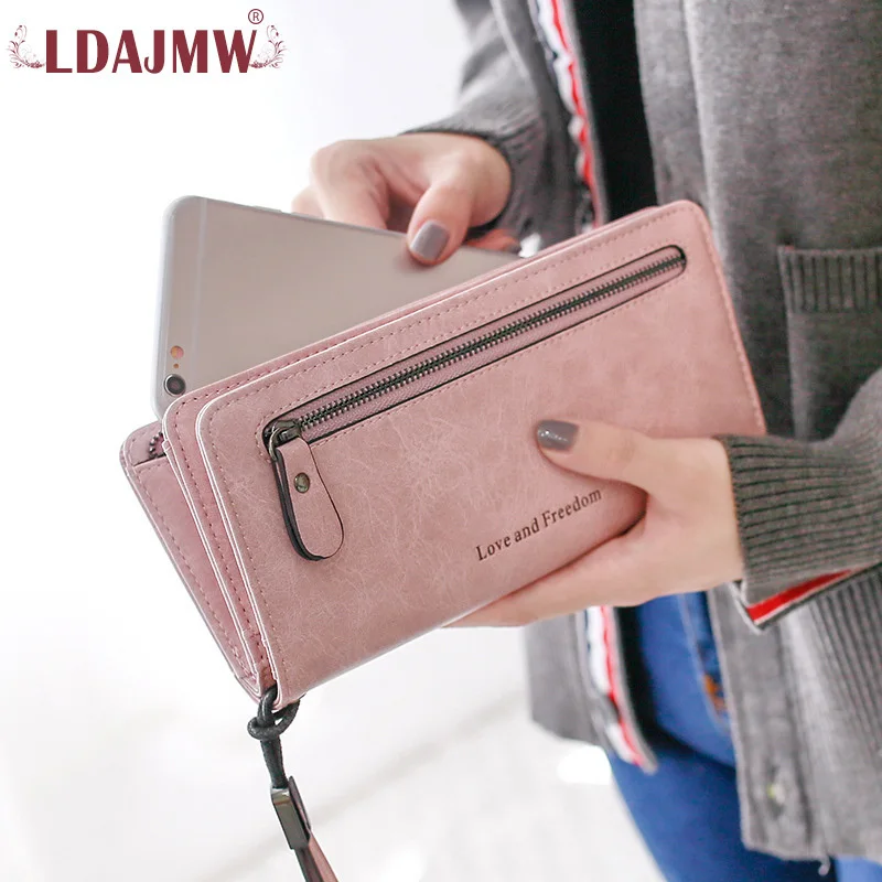 LDAJMW женские кошельки держатель для карт кошелек Кожаный клатч Сумка с верхней