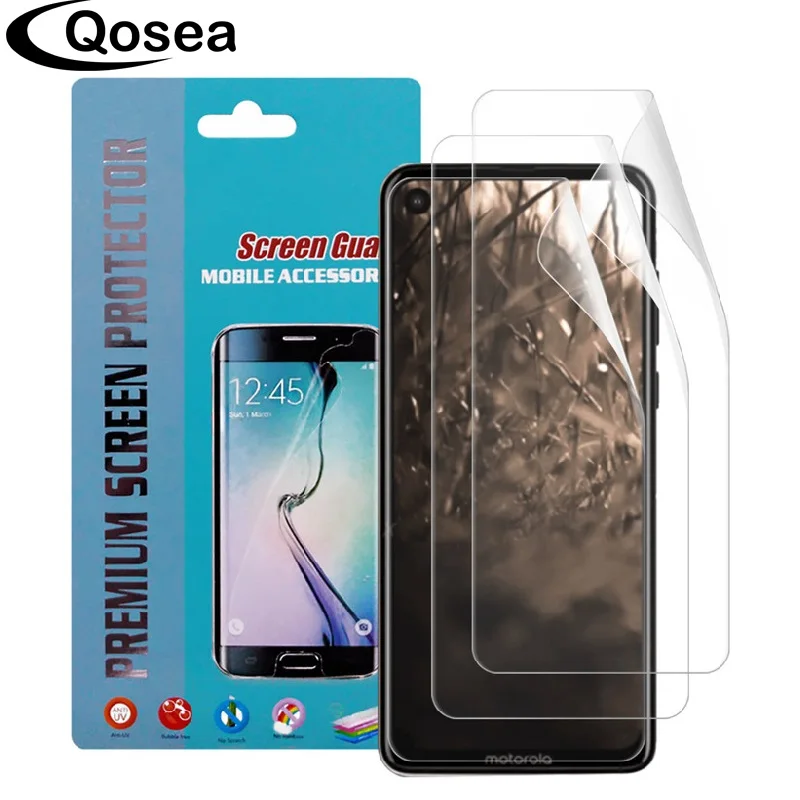 

For Motorola Moto G8 One Vision Screen Protector 9H Transparent Front Film Cover For Motorola Moto One Vision G8 Protective Film