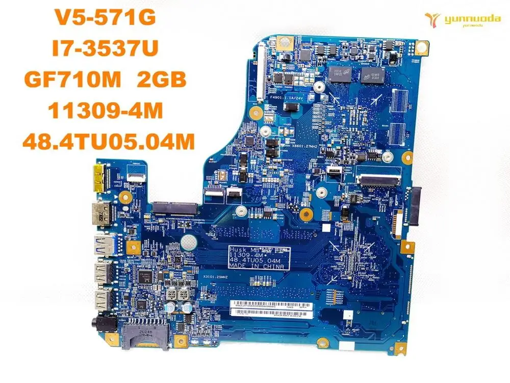 الأصلي لشركة أيسر V5-571G اللوحة المحمول V5-571G I7-3537U GF710M 2 GB 11309-4 M 48.4TU05.04M اختبار جيد شحن مجاني
