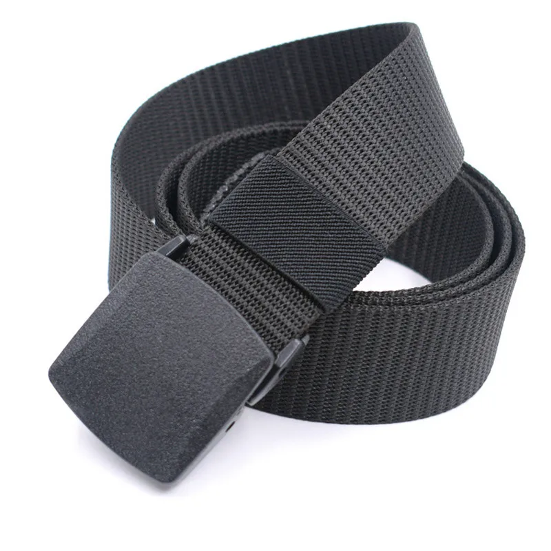 

125cm Simple Tactical Belt Outdoor Equipment Wear Bag Riding Inside Nylon Bag Deputy Military Fans Belt Fastening Tape