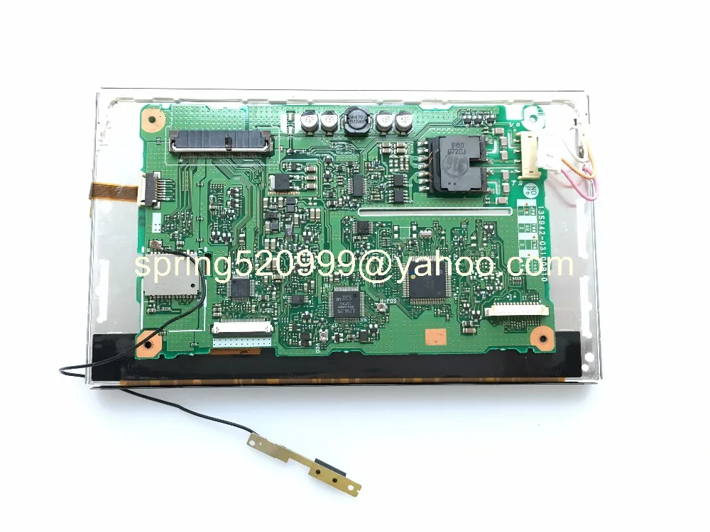 Original 8&quot TFT display LQ080T5GA01 LCD screen + touch panel PC Board Display pcb for Toyota Highlander Car NAVI auto systems |