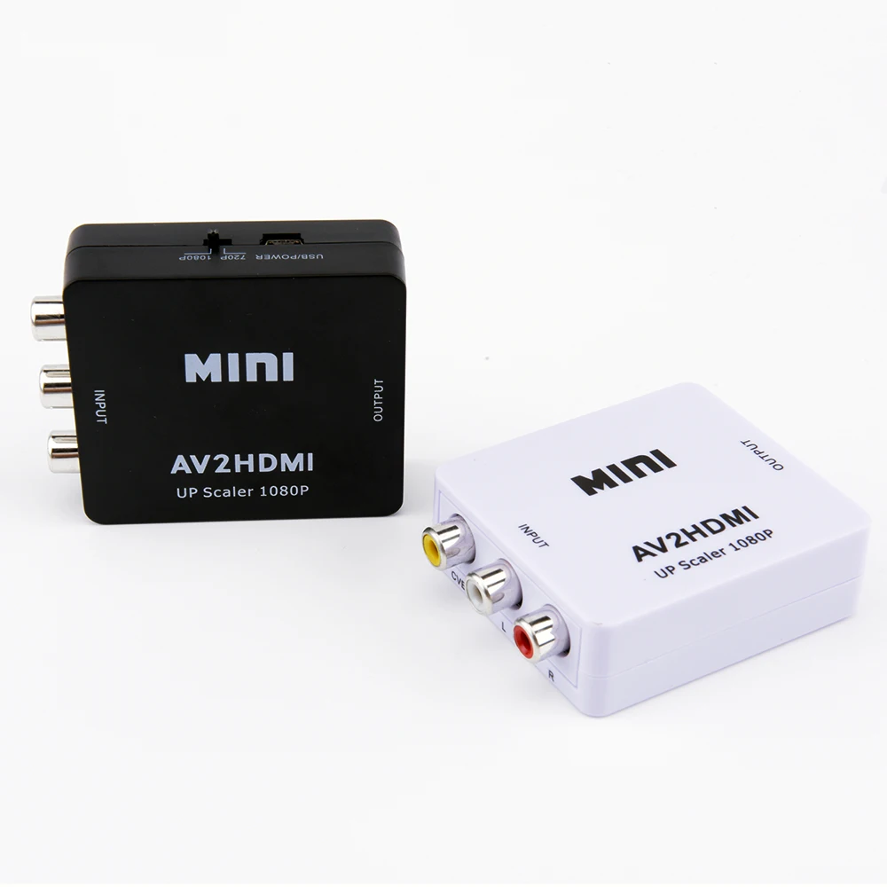 Audio e video converter av a hdmi HD converter mini av2hdmi up scaler 1080p mini AV al convertitore