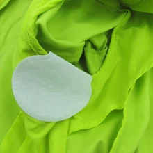 Горячая Распродажа, 6 шт./партия, белый, тянущийся хлопок, удобный, легкий, антиперспирант, впитывающие полотенца для пота подмышек