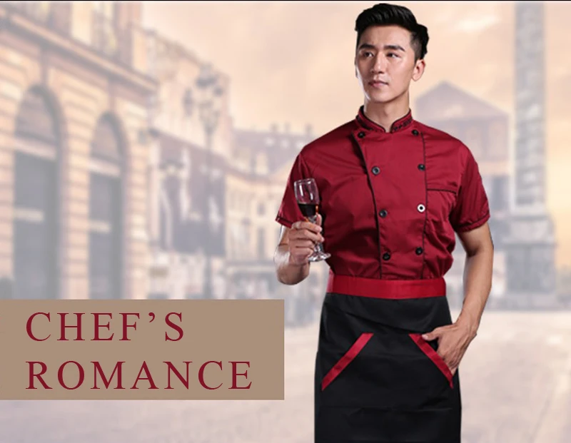 Романтика: хорошее качество, крутой костюм с длинными рукавами, Униформа, одежда, ресторанная кухня готовка, пекарня, бесплатная доставка
