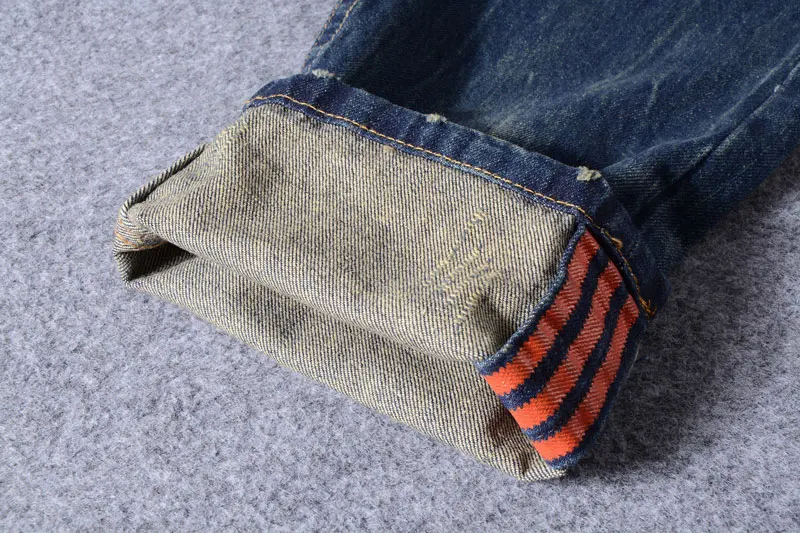 Высококачественные Брендовые мужские джинсы dsel модный дизайнер огорчен рваные джинсы мужские прямые джинсы для дома 777-C
