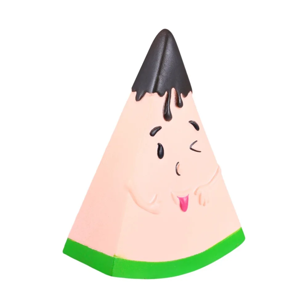 Kawaii сжимаемые арбузы Squeeze медленно поднимающаяся ароматическая игрушка для