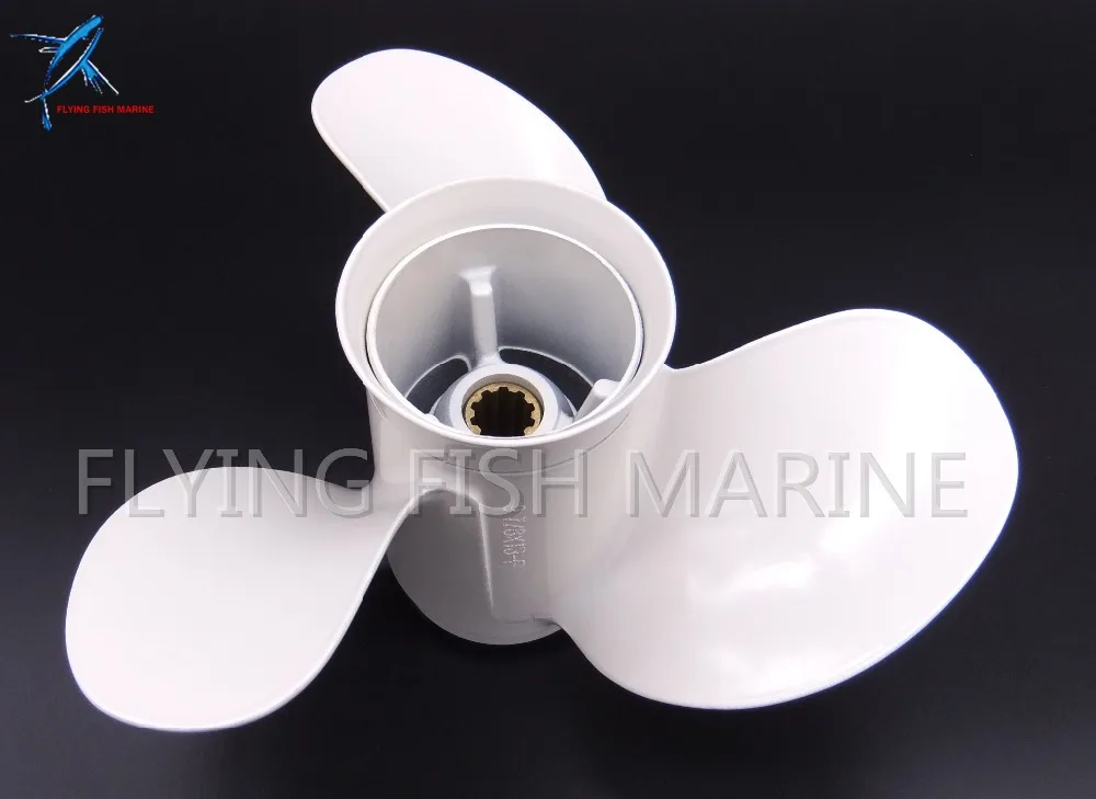 Aluminum Alloy Propeller 9 7/8x13 F for Yamaha 20HP 25HP 30HP Outboard Motor 9 7/8 x 13 F