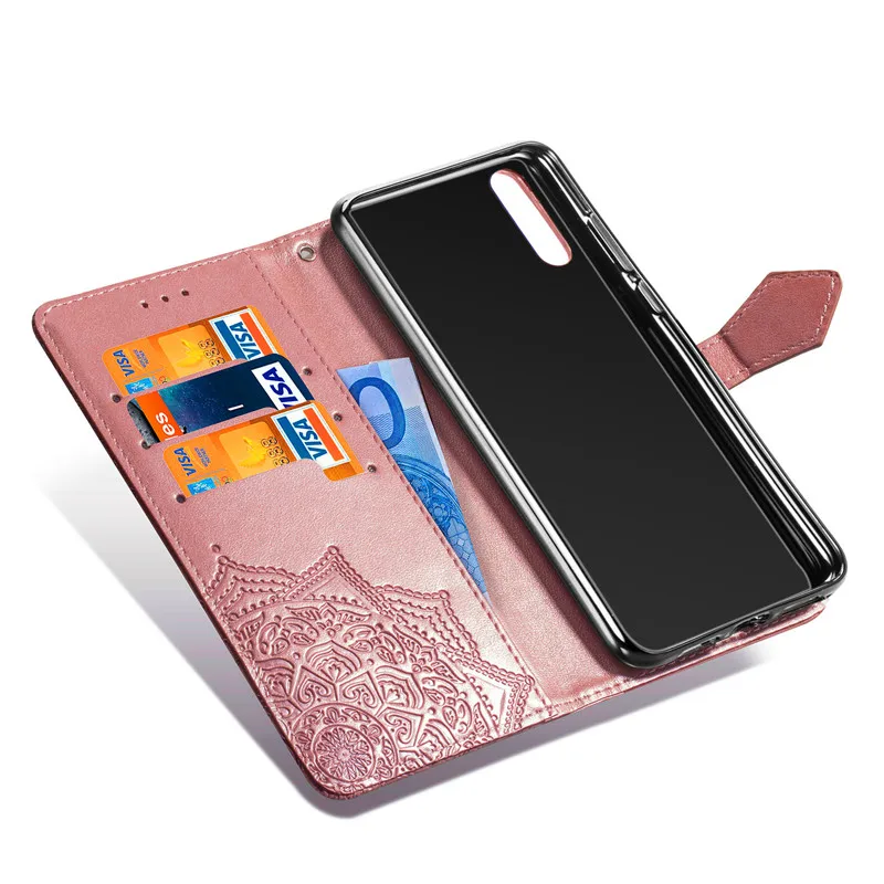 cute phone cases huawei Huawei P20 Case Flip Luxury Emboss Wallet PU Leather Cover Phone Case For Huawei P20 P 20 Pro Lite P20Pro P20Lite EML-L29 Case huawei waterproof phone case