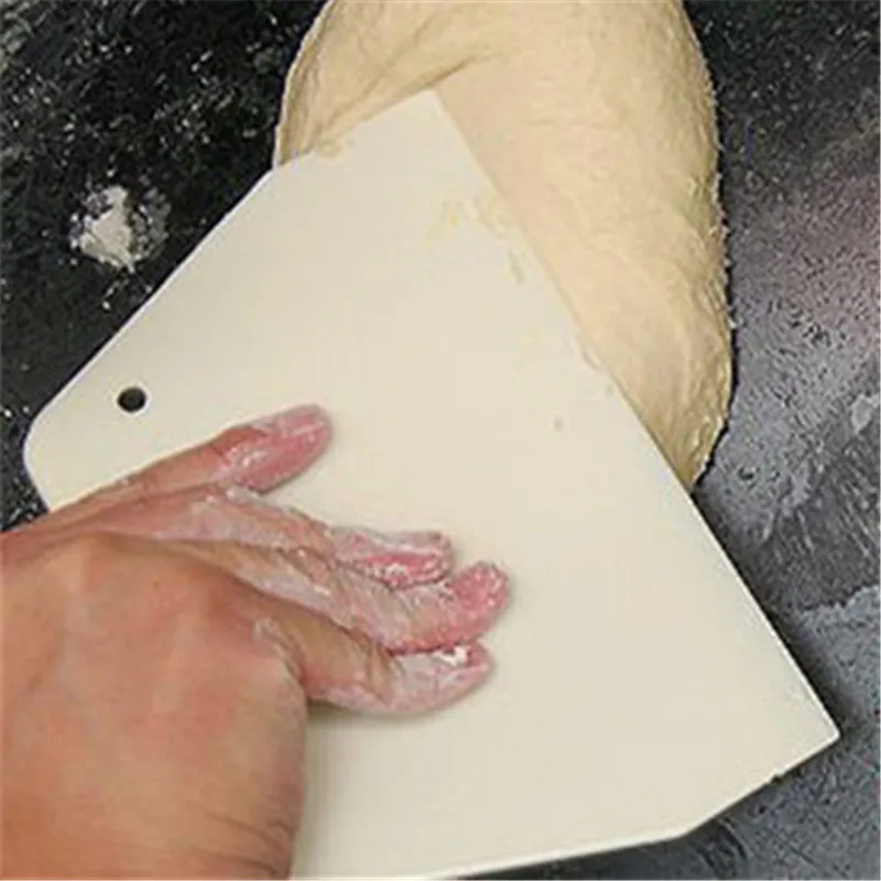 Высокое качество 1 шт. DIY скребок для выпечки нож для масла пластиковый торт резак для теста кухонные принадлежности для выпечки небольшой размер