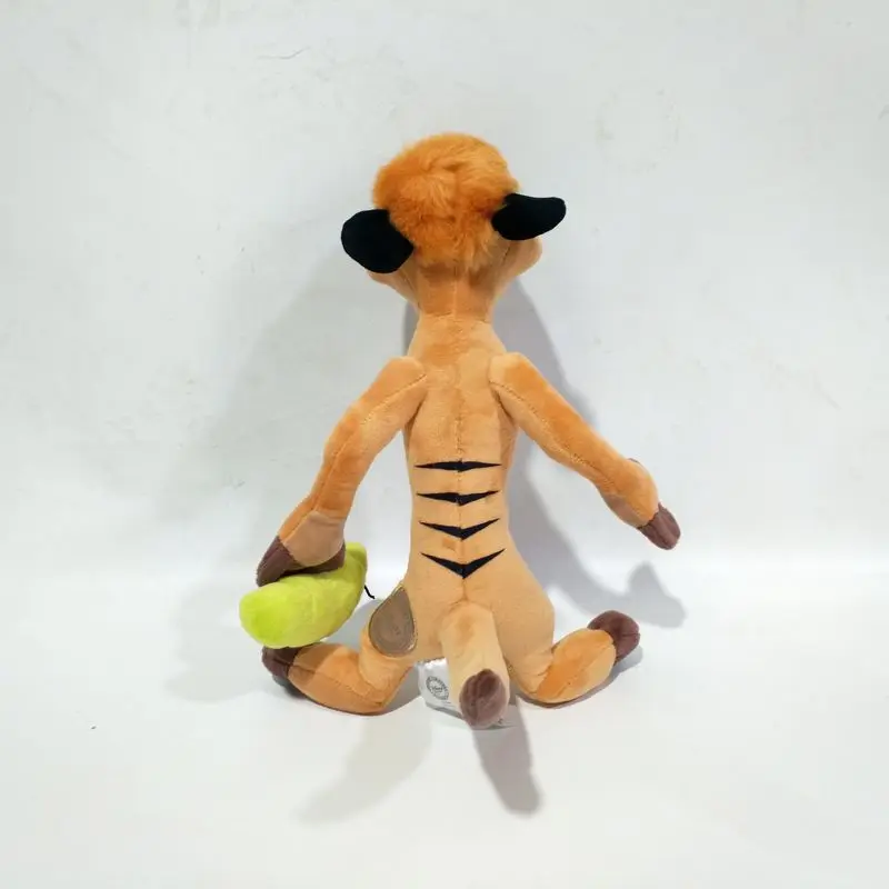 The Lion King Timon Holding Bug Plush Toy Cute Stuffed Animals 30cm 12'' Boys Girls Kids Toys for Children Gifts