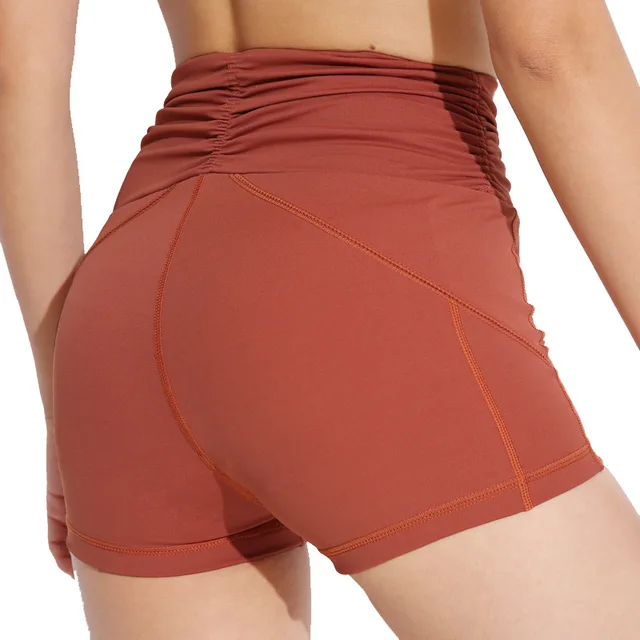 hard tail high rise yoga booty shorts