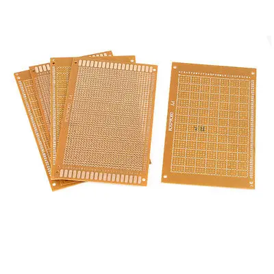 

5 Pcs Circuit Panel PCB DIY Solder Point Prototype IC Test BOARD 90mm x 150mm