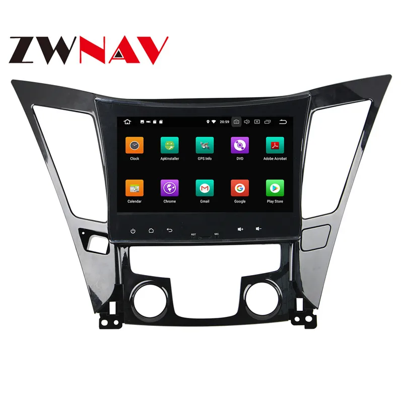Perfect Android 8 4+32G Car DVD Player GPS navigation For Hyundai SONATA 2011-2013 head unit multimedia player tape recorder 2