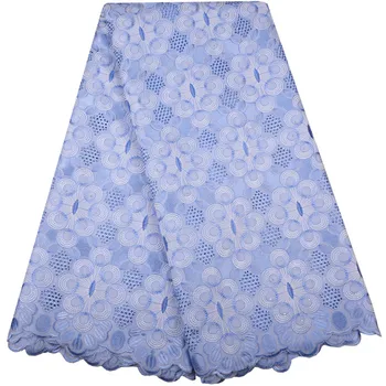 

2018 Wholesale Price Swiss Voile Lace Fabric With Stones Soft Embroidery Men Dry Voile Lace Materials In Switzerland 5 Yards983B