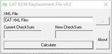 ecm replacement file Calculator