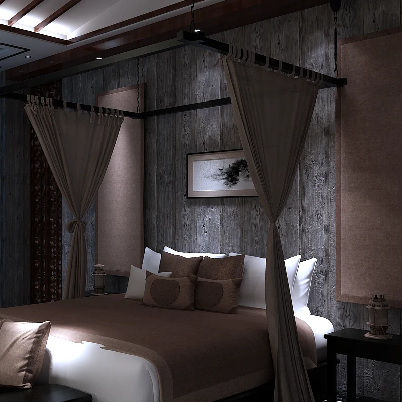 Vintage Chinese Style Imitation Wood Flooring Pattern Wallpaper PVC Deep Embossed Bedroom Living Room Restaurant Sofa Wallpaper Vintage Chinese Style Imitation Wood Flooring Pattern Wallpaper PVC Deep Embossed Bedroom Living Room Restaurant Sofa Wallpaper