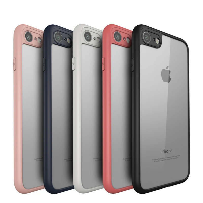 

original GU JIANG brand slim high-end 0.28mm transparant silicon case for iphone 7 (4.7'') for iphone 7 plus (5.5'') in stock