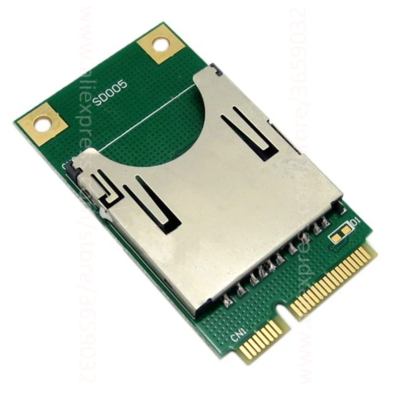 

Mini PCI-E Express pcie pci express pci-express to SD SDHC MMC Memory adapter Card Converter Reader Converter