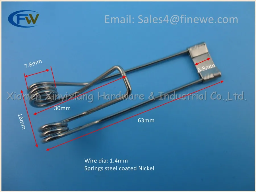 Manufacturer fixed spring clip for LED ceiling lamp spotlight downlight