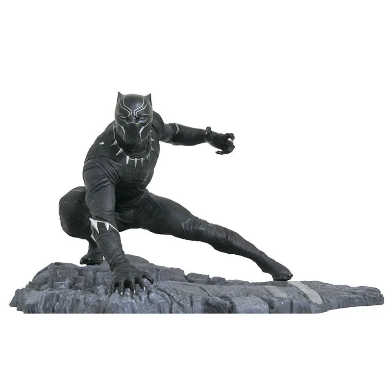 

Western Animiation Captain America 3 Black Panther PVC Action Figure Collectible Model Toy Doll Gift
