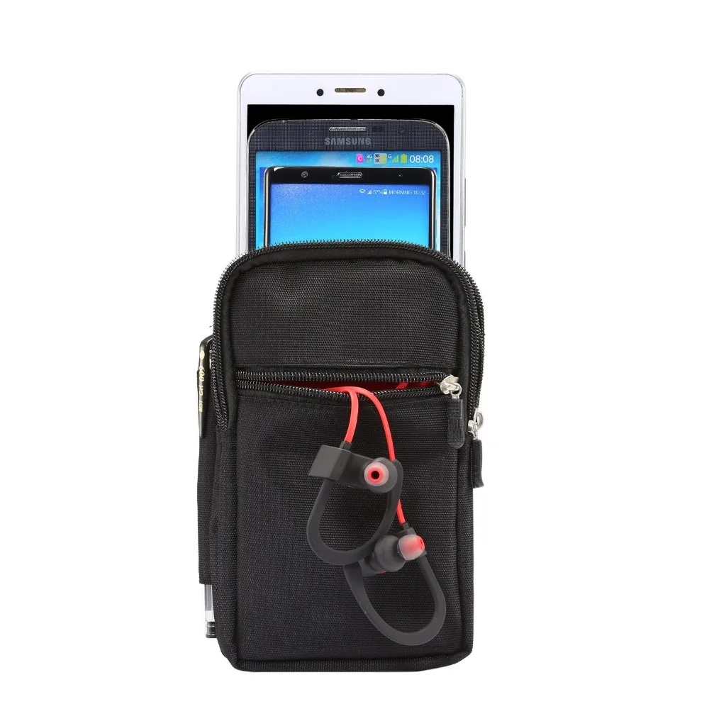 

Outdoor Pocket Cellphone Bag Universal Outdoor Wallet Bags Case Phone Belt Pouch Holster Bag for Wiko Sunny Jerry Lenny 2 3 4