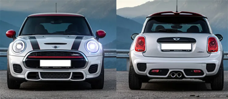 mini f55 f56 JCW style PP body kits 5