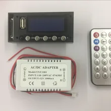 Источник питания 12В новые синие Экран стерео Выход Bluetooth музыкальный ауодиопроцессор автомобиля MP3 декодер доска