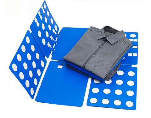 

Magic Convenient Multi-colored Clothes Folder Flip Fold Folding Board Fast Speed For Adults ( L Size )