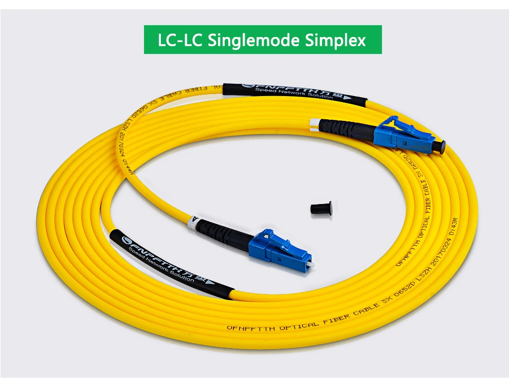 LC-LC патч-корд одномодовый симплекс 3,0 мм LSZH куртку 3 м кабель