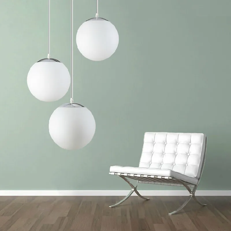modern pendant lamps mirror