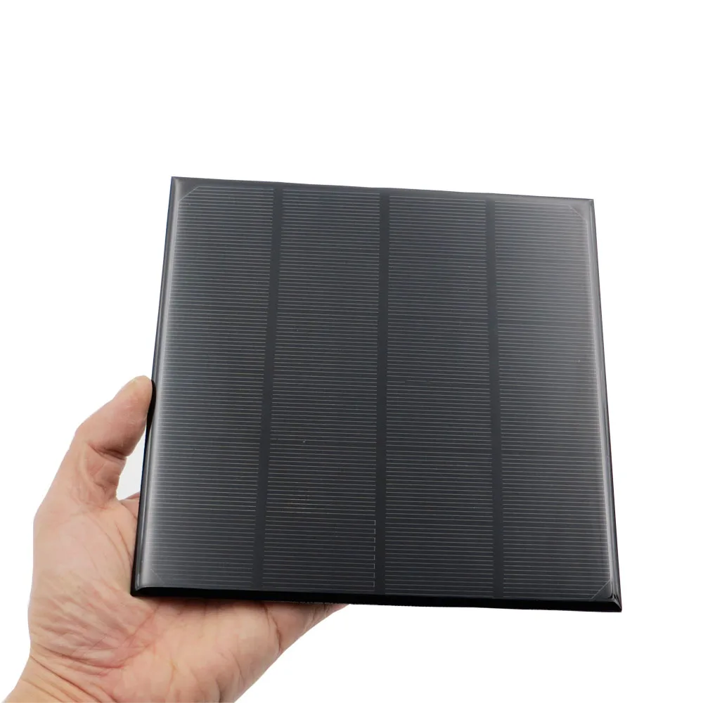 

6V 750mA 4.5Watt 4.5W Solar Panel Standard Epoxy Monocrystalline Silicon DIY Battery Power Charge Module Mini Solar Cell toy
