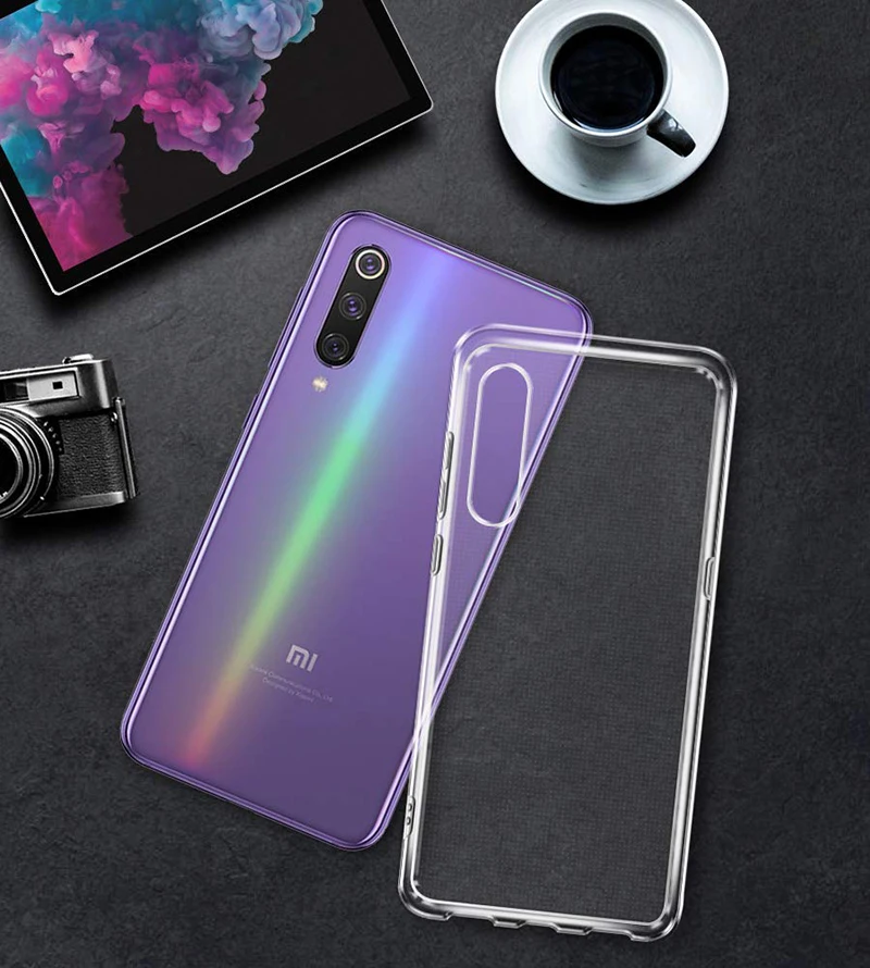 Чехол для Xiaomi mi 9 SE TPU Силиконовый прочный прозрачный мягкий чехол 5 97 защитная