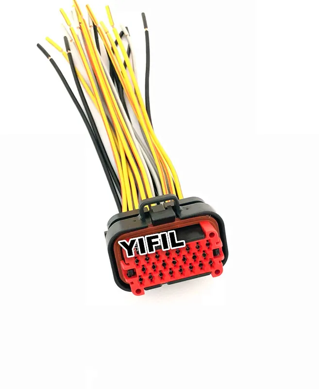 1/2 // 5/10 шт./лот Tyco AMP 23 Pin/Way Автомобильный Электрический ECU водонепроницаемый